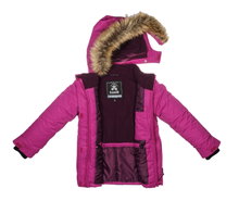 Kamik Winterjacke Parka Katy (wind- und wasserdicht, reflektierend) fuchisapink Kinder
